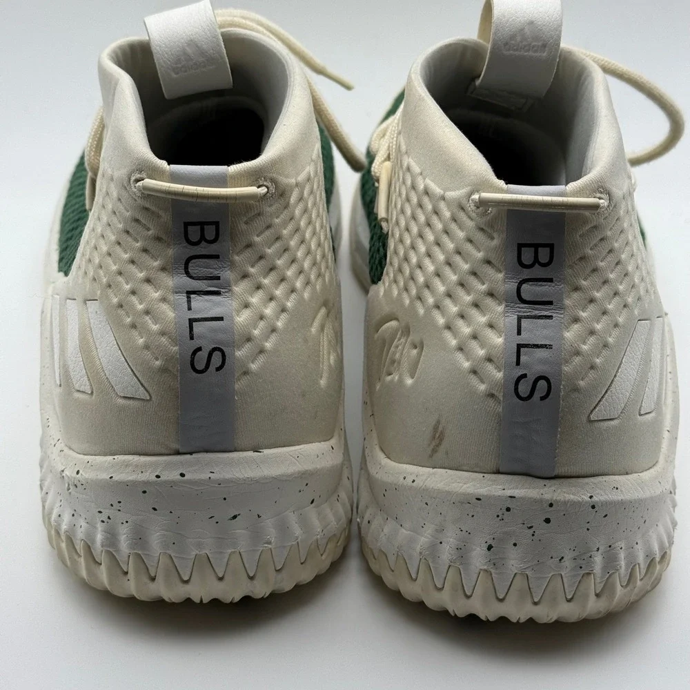 Adidas Dame 4 Bulls Mens Basketball Shoes Green Cream Size 16